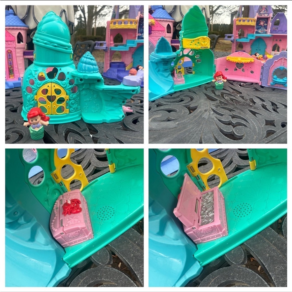 Fisher Price Disney Little Mermaid Ariel’s Castle - Picture 2 of 10